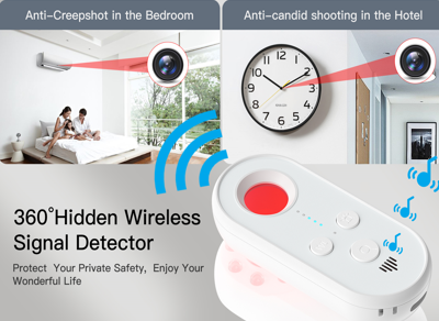 PX1-360° Wireless Spy Camera Detector