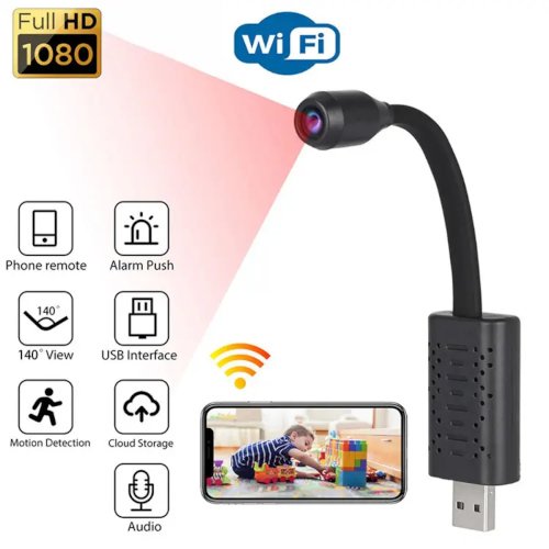 U21 Mini USB WIFI IP Camera