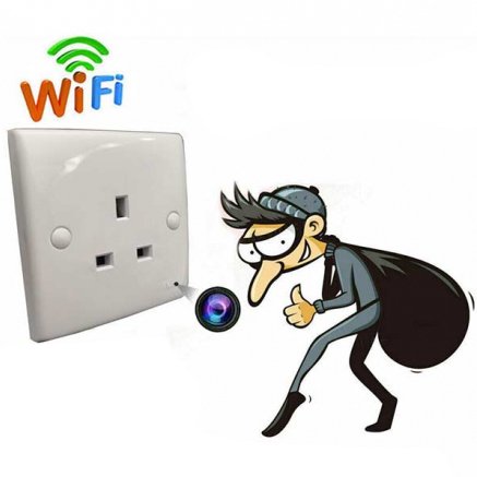 WiFi Wall Socket FHD Spy Camera