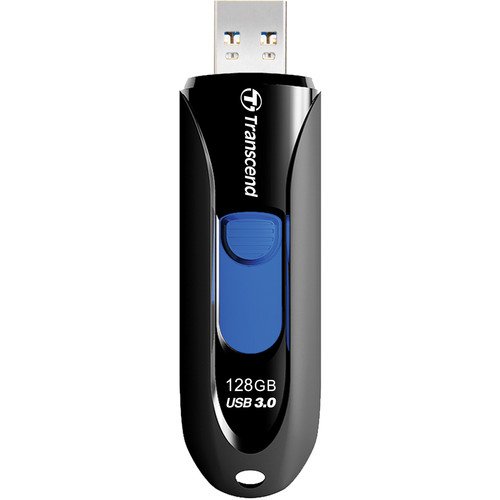 Transcend JetFlash 700 64GB USB 3.1 Black Pen Drive